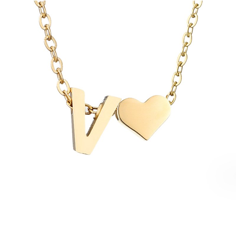 Amata Initial Necklace