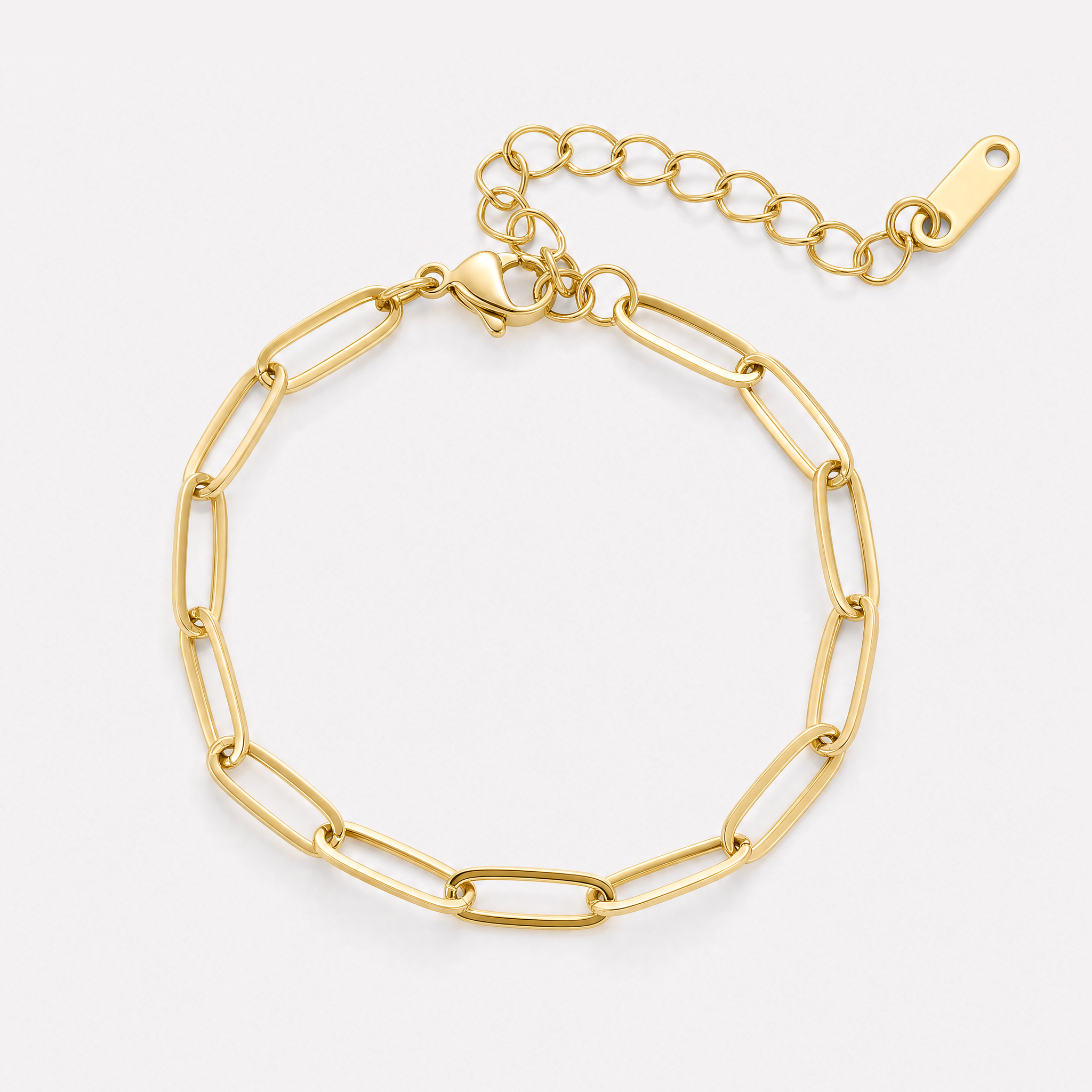 Sara Paperclip Chain Bracelet
