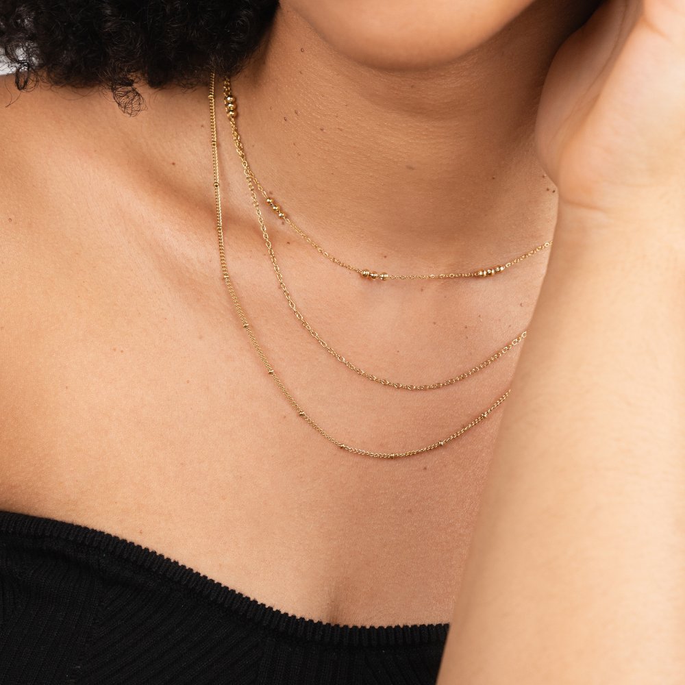 Delia Layered Chain Necklace