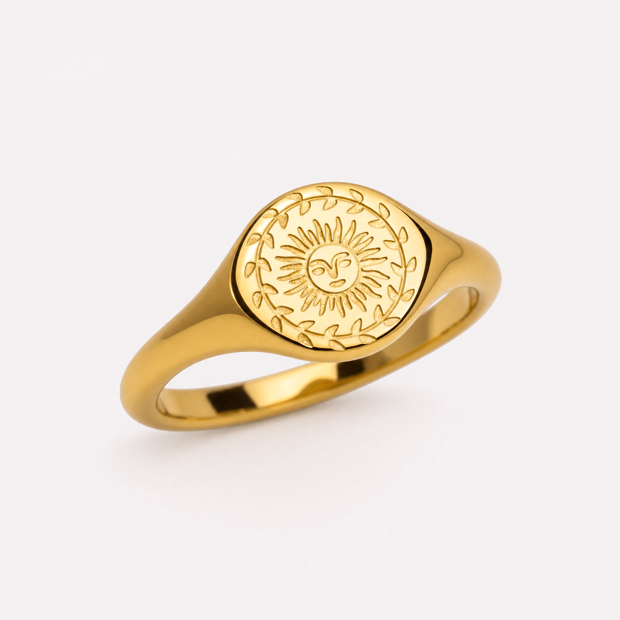 Domenica Sun Signet Ring