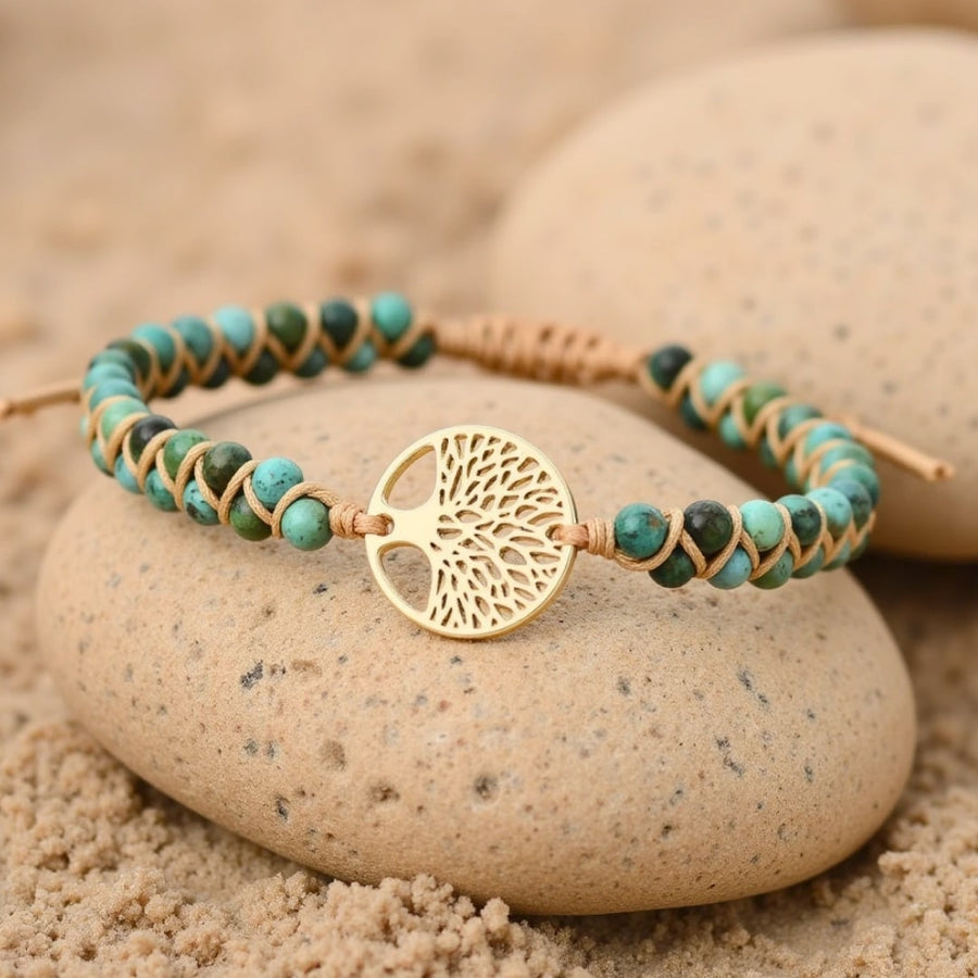 "Eternal Life" Bracelet in African Turquoise