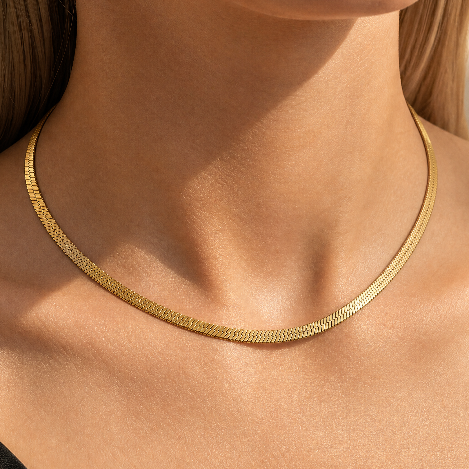 Gia Snake Chain Necklace