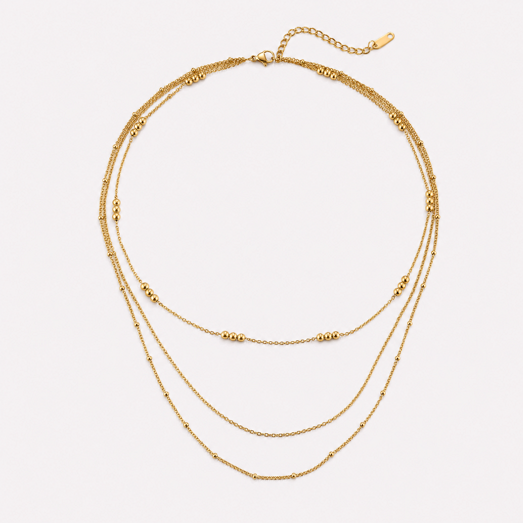 Delia Layered Chain Necklace