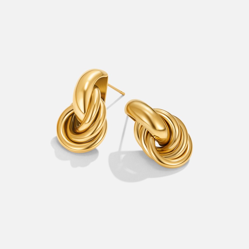Martina Twisted Hoops