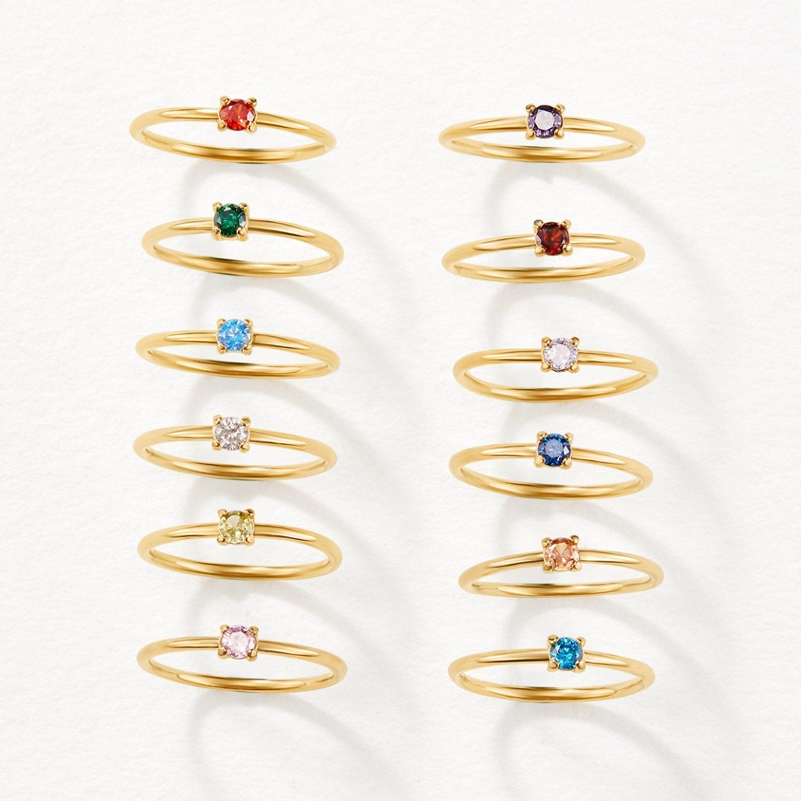 Federica Birthstone Ring