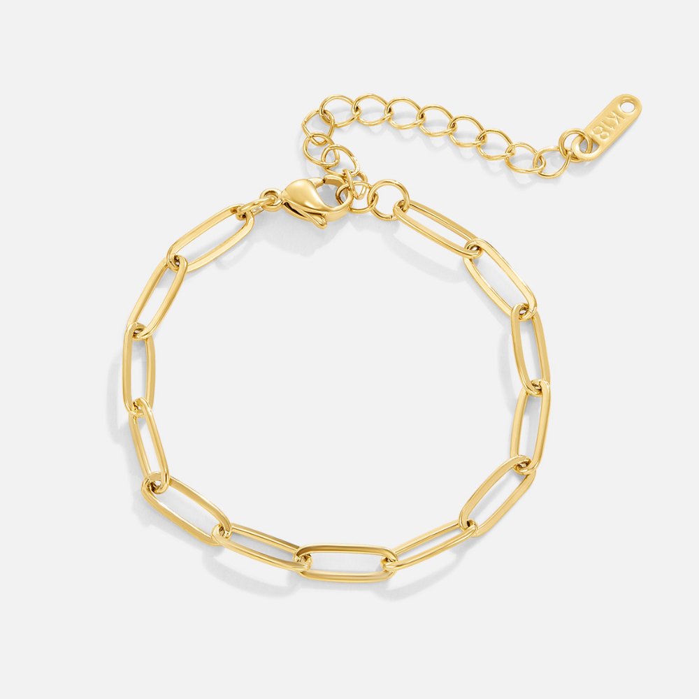 Sara Paperclip Chain Bracelet