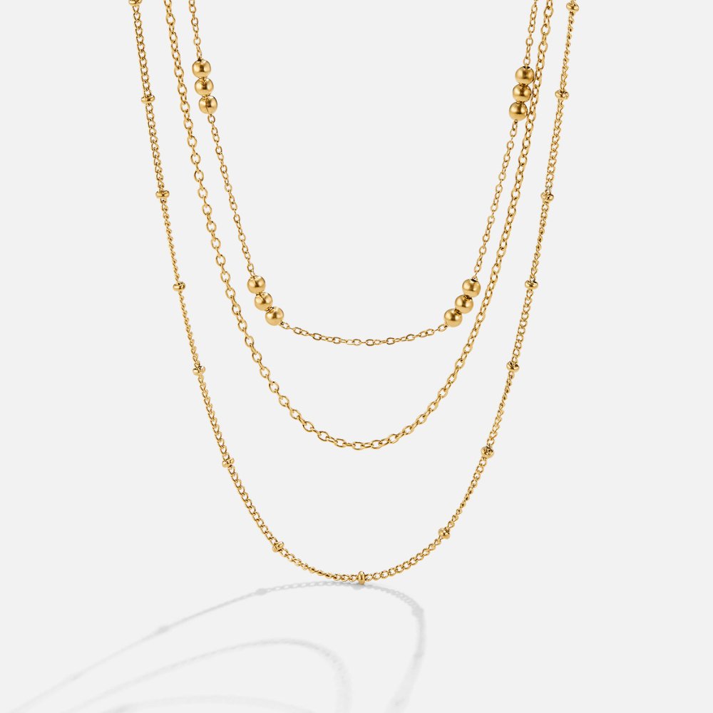 Delia Layered Chain Necklace
