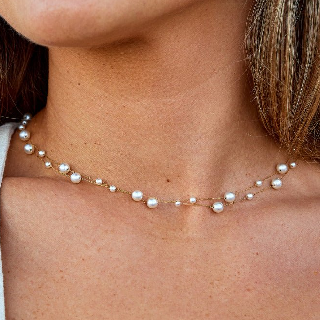 Novella Pearl Necklace