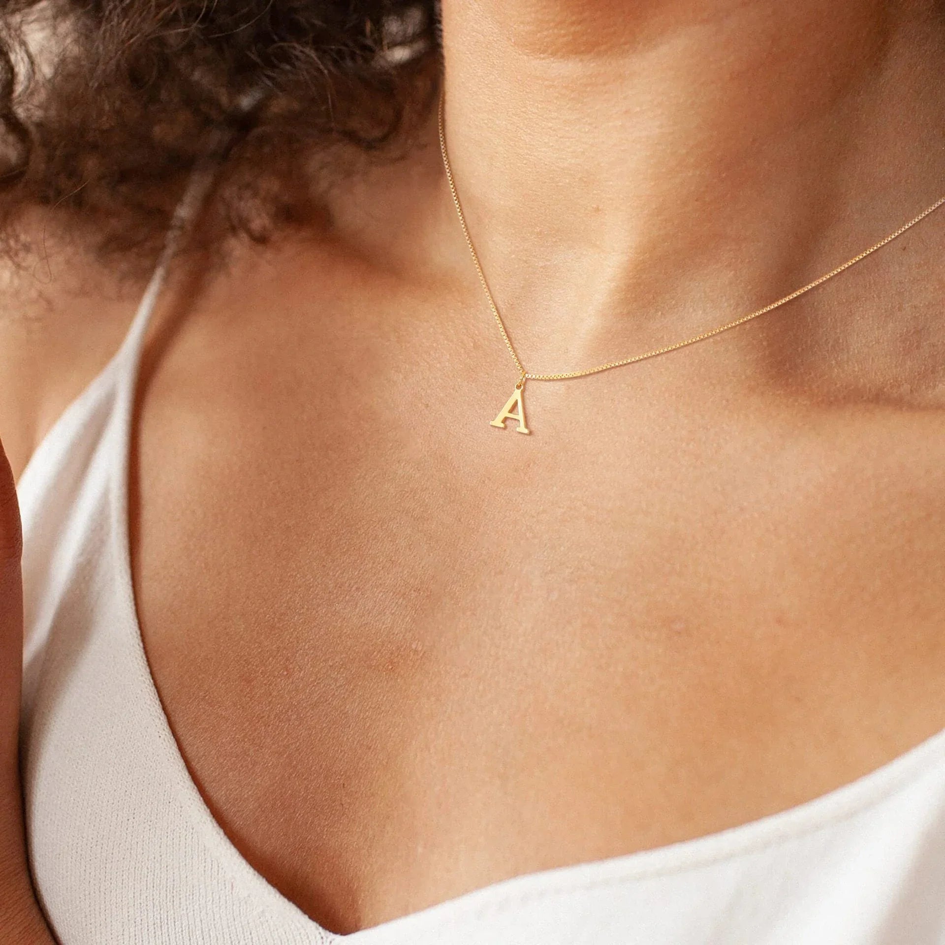 Letizia Initial Necklace