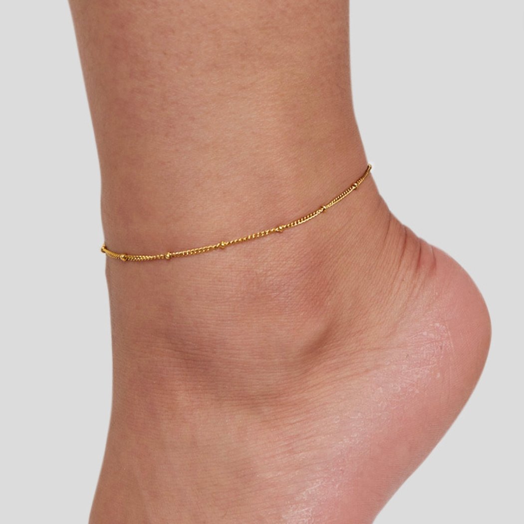 Lina Bead Chain Anklet