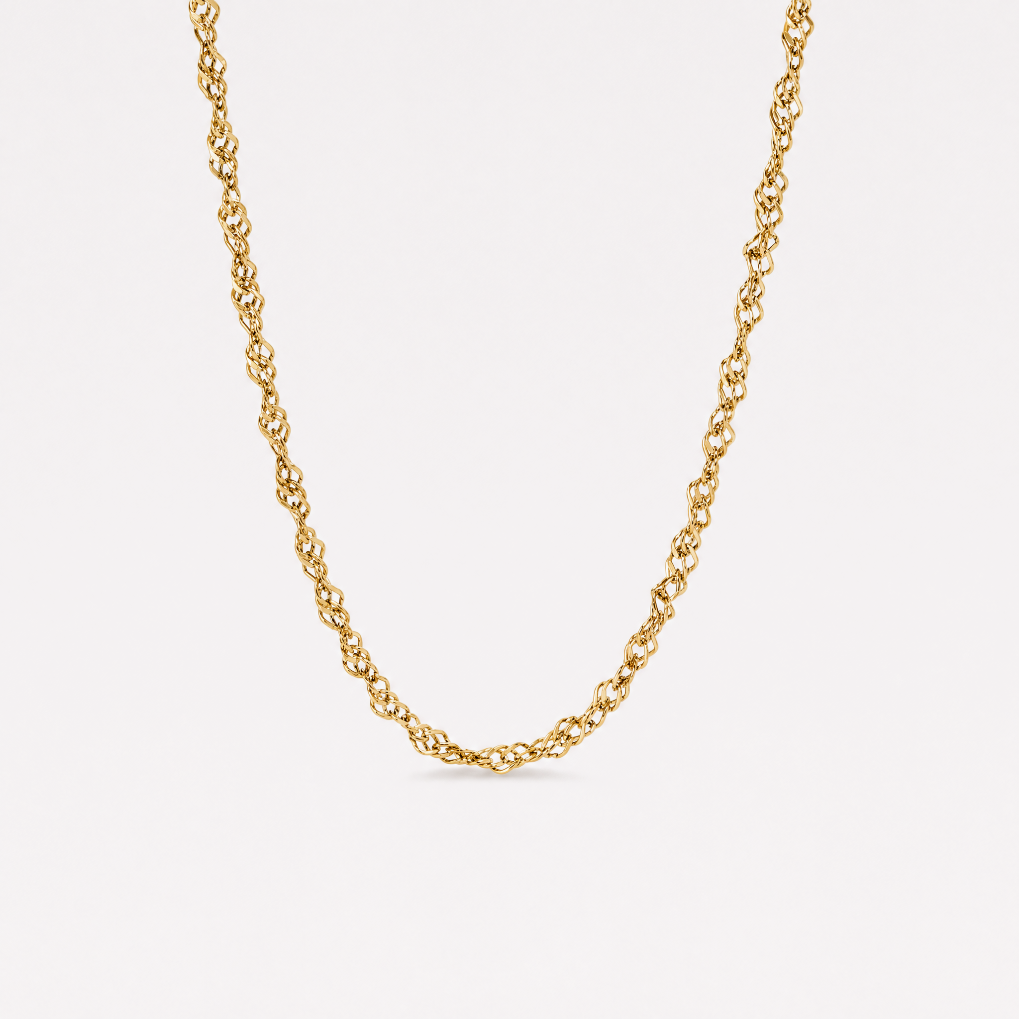 Virginia Twist Chain Necklace