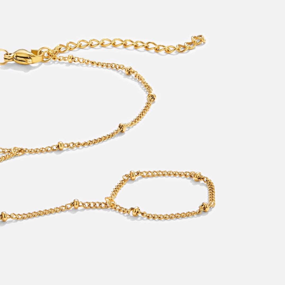 Orsola Bead Hand Chain