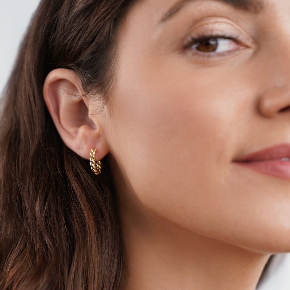 Fabiana Twist Hoops
