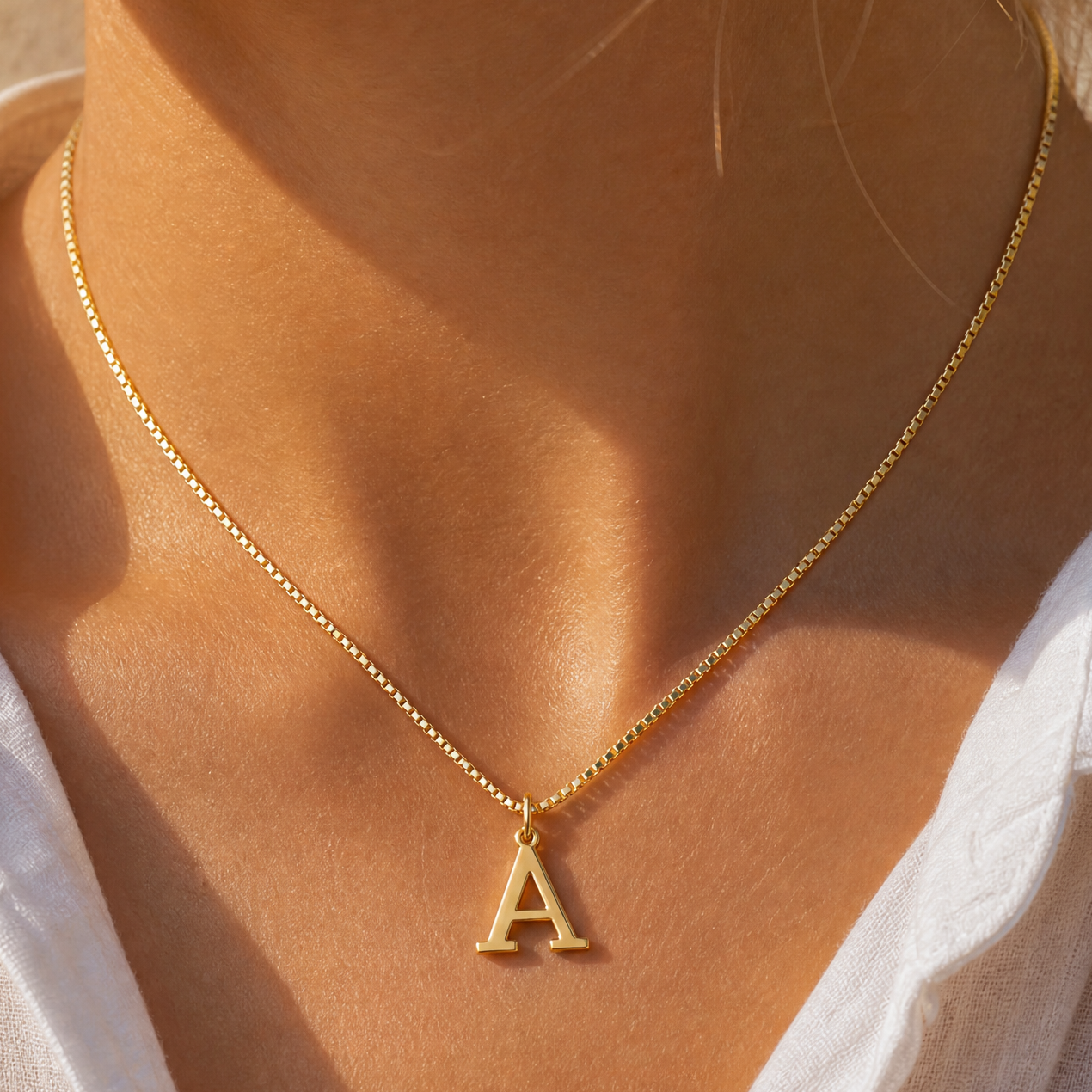 Letizia Initial Necklace
