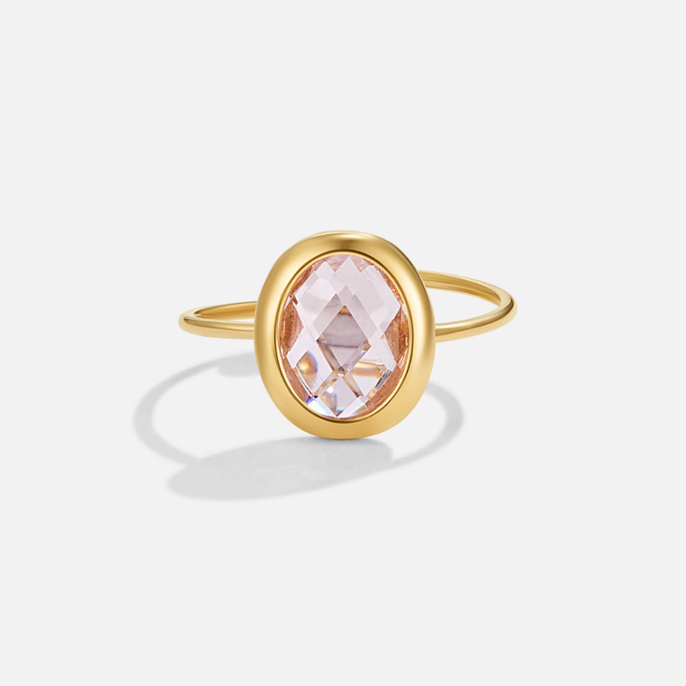 Rosina Rose Crystal Ring