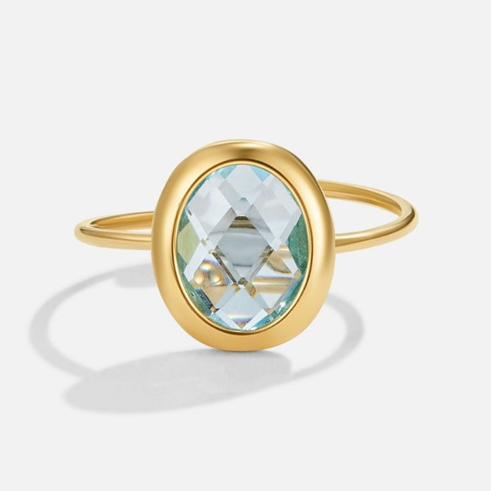 Azzurra Crystal Ring