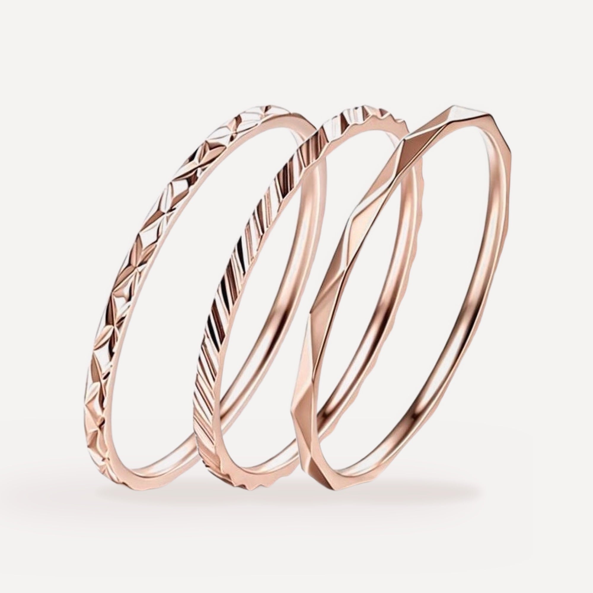 Gloria Stacking Ring Set