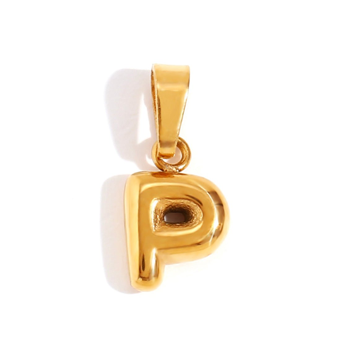 Bettina Bubble Initial Necklace