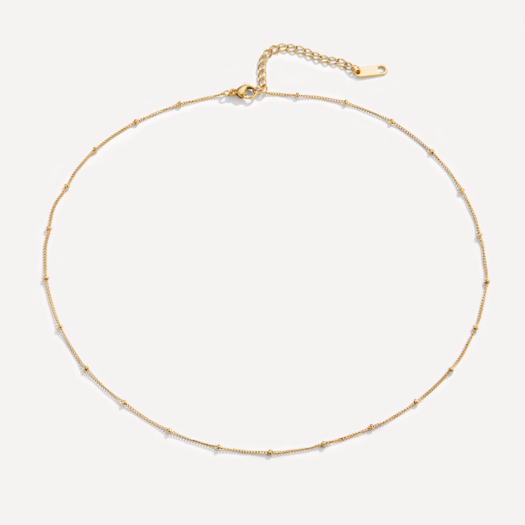 Gioia Bead Chain Necklace