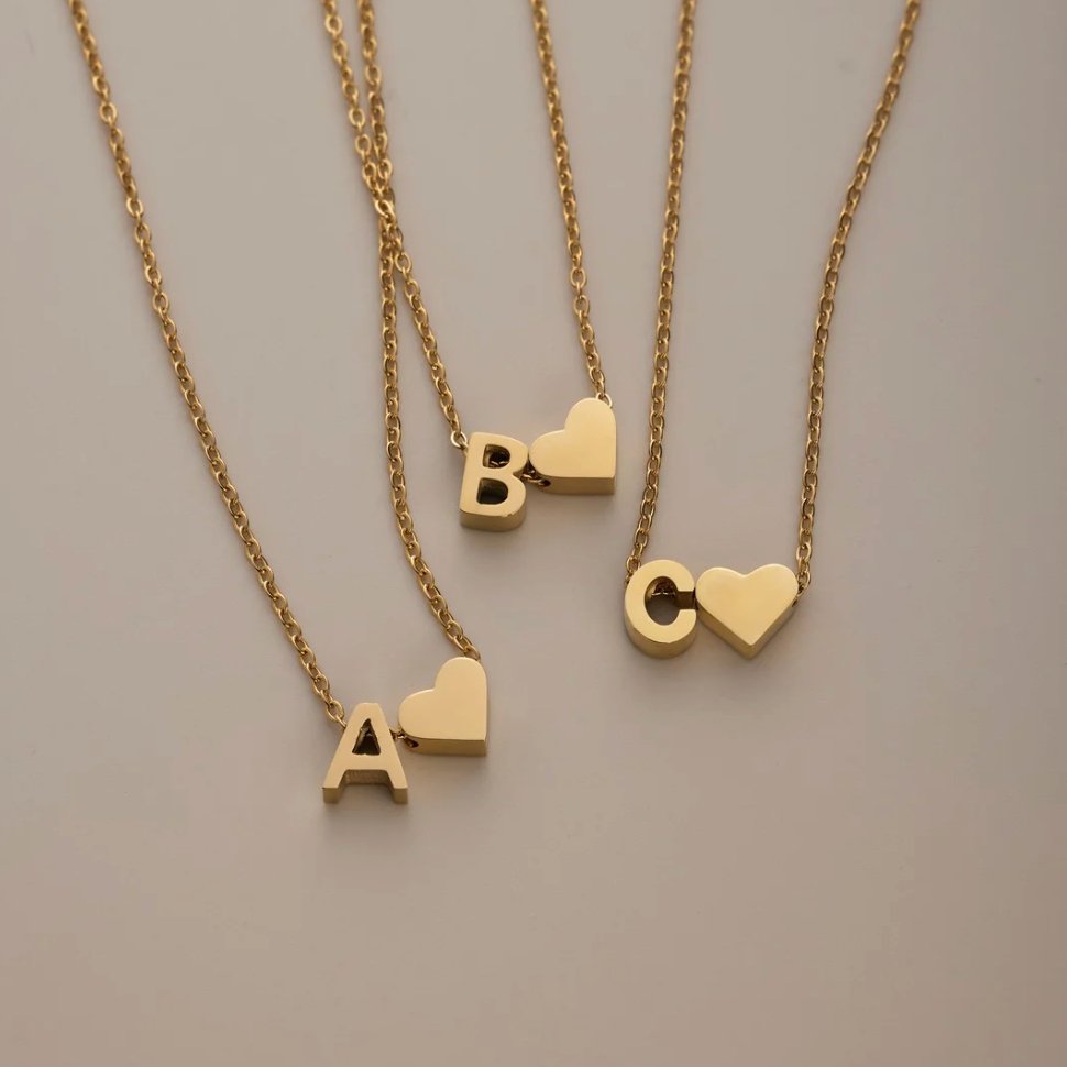 Amata Initial Necklace