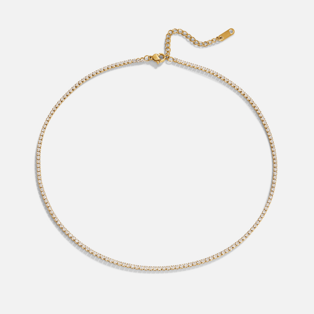Genevieve Tennis Necklace