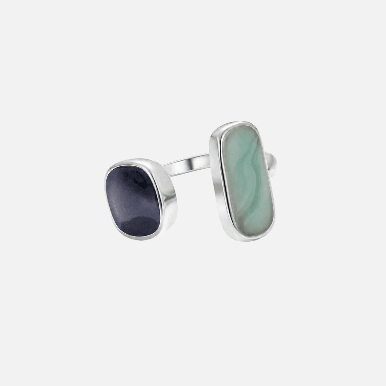 Mila Wrap Ring - silver