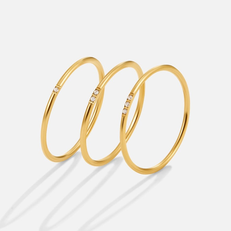 Trina Stackable Ring Set