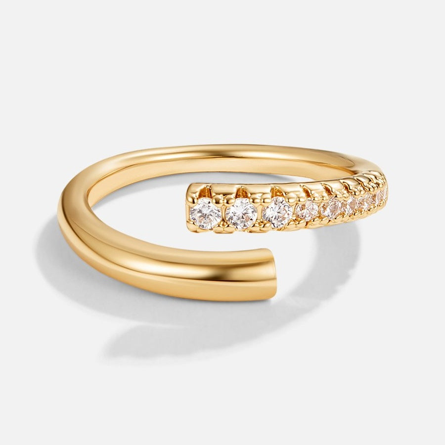Angelica Crystal Wrap Ring