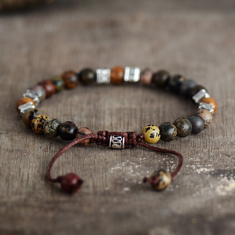 "Inner Stability" Bracelet in Jasper
