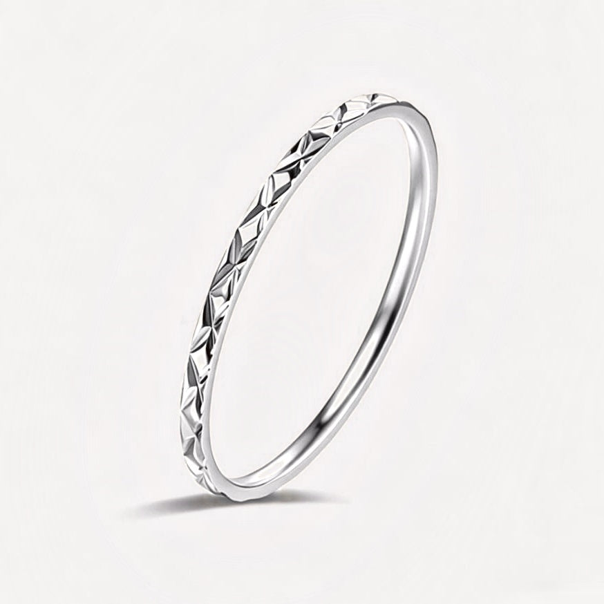 Emanuela Lattice Stacking Ring