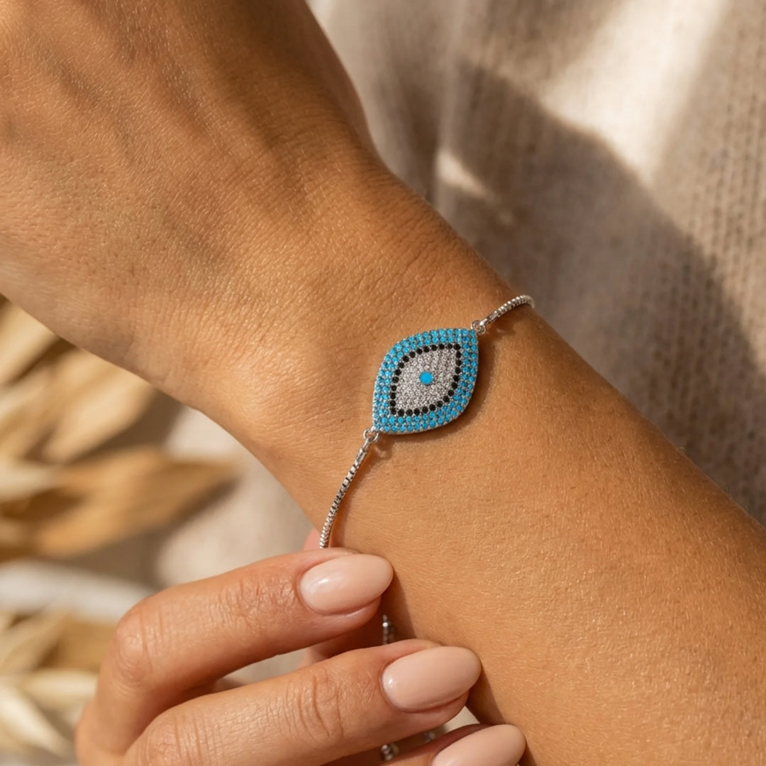 Blue Eye Bracelet - Traditional Symbol