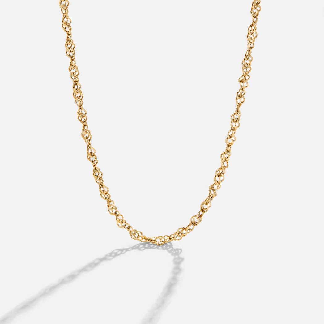 Virginia Twist Chain Necklace