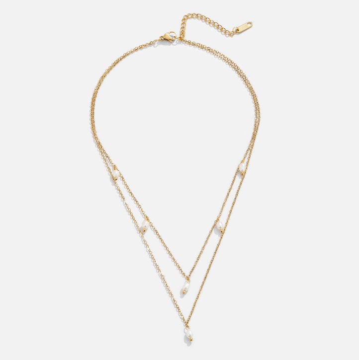 Ersilia Pearl Drop Necklace