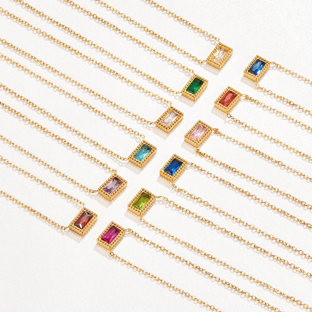 Margot Birthstone Necklace