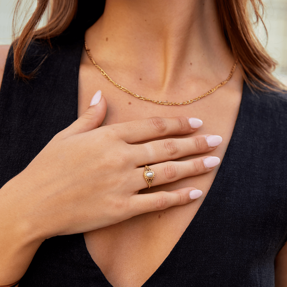 Cosima Pearl Ring