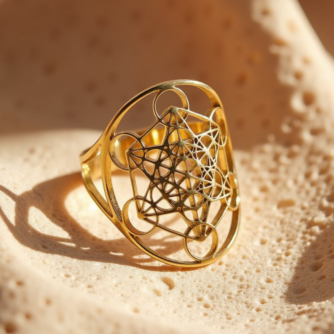 "Thirteen Circles" Adjustable Ring