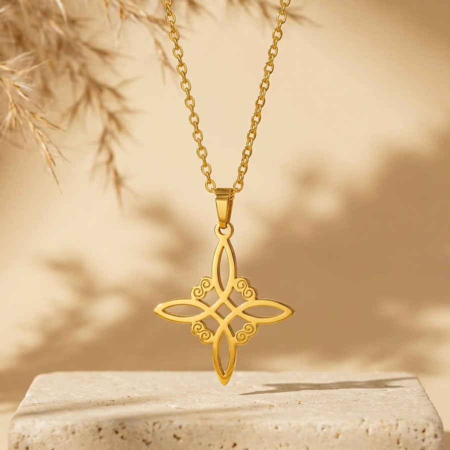 Protection Knot Shield Necklace
