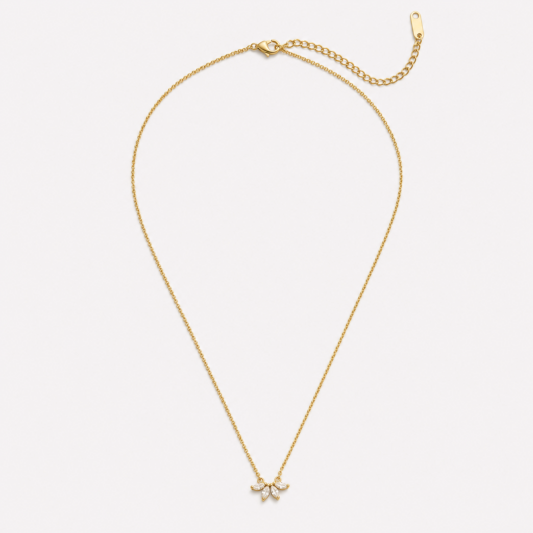 Silvia Leaf Necklace