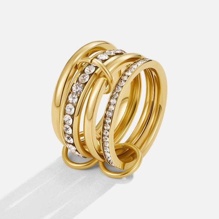 Portia Pavé Band Ring