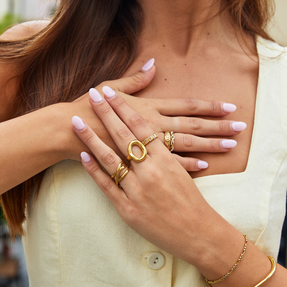 Morena Molten Ring