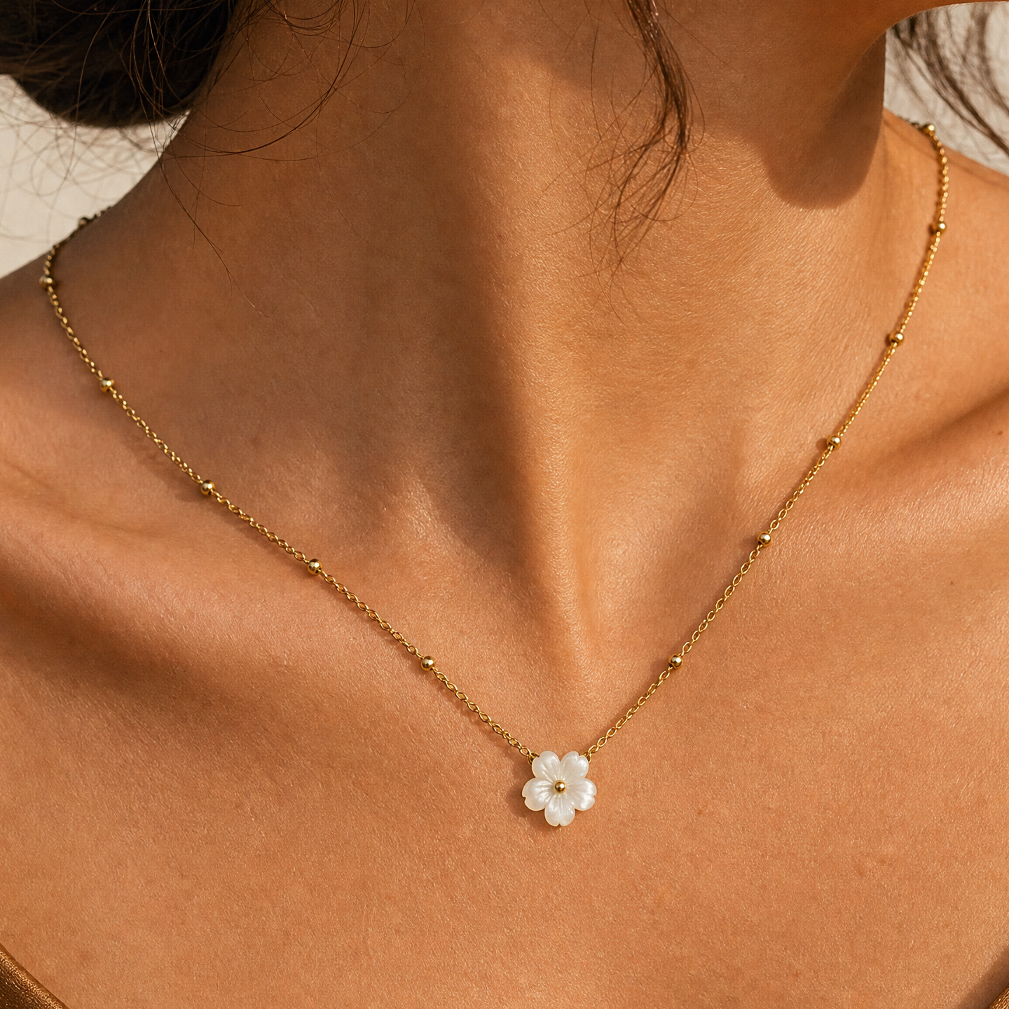 Rosa Blossom Necklace