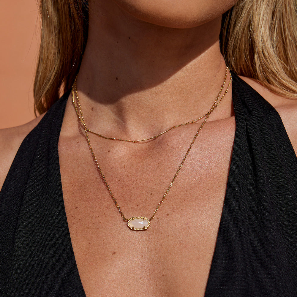 Lea Stone Pendant Necklace