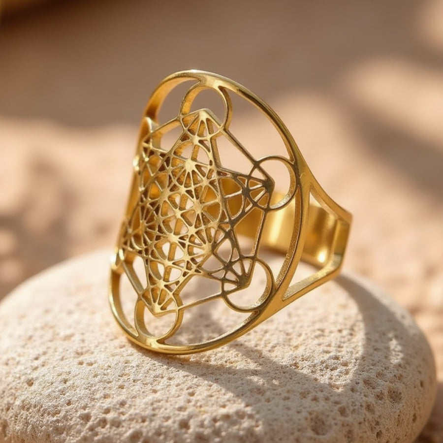 "Thirteen Circles" Adjustable Ring