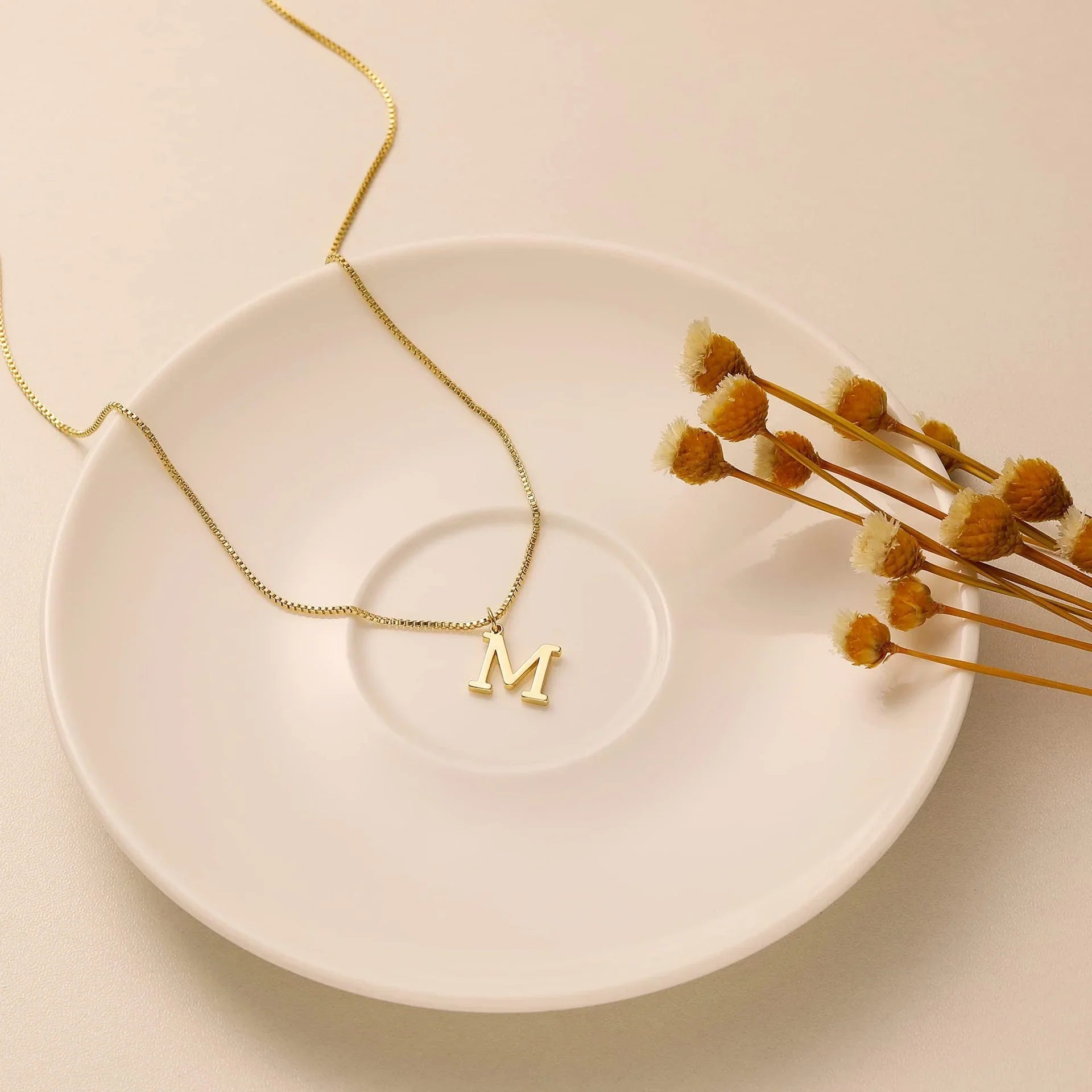 Letizia Initial Necklace