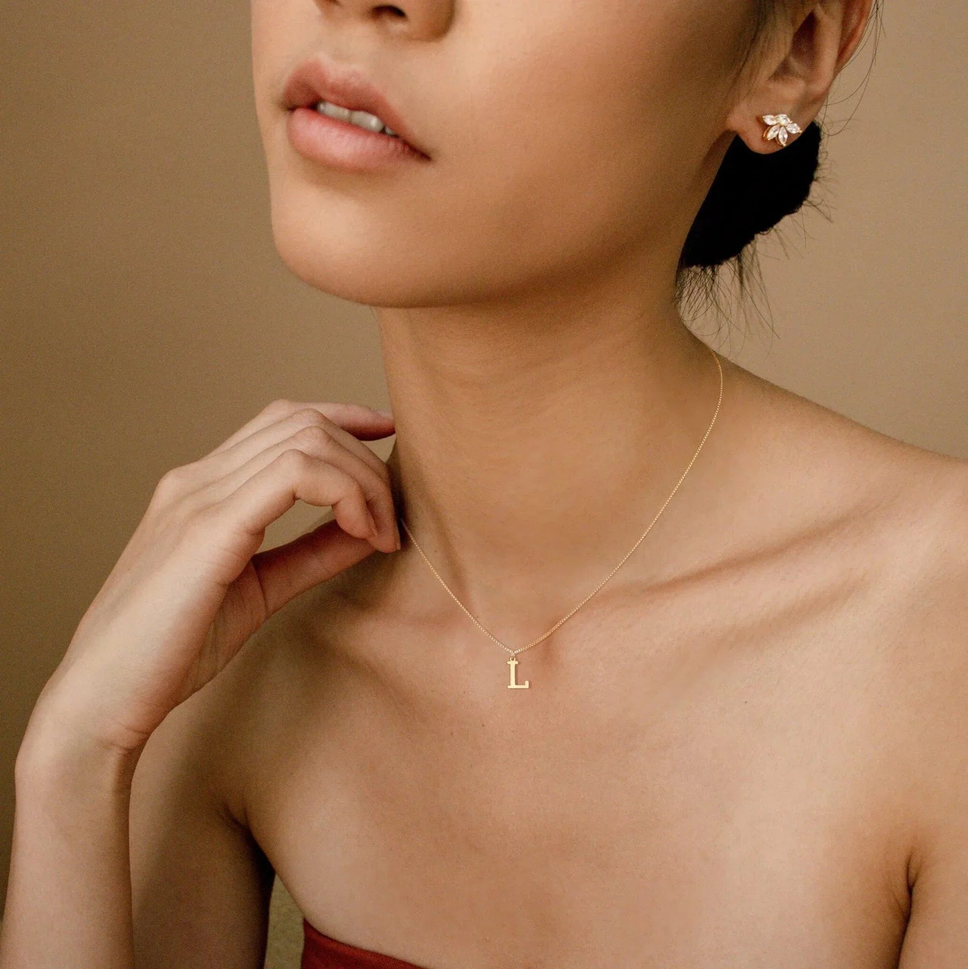 Letizia Initial Necklace