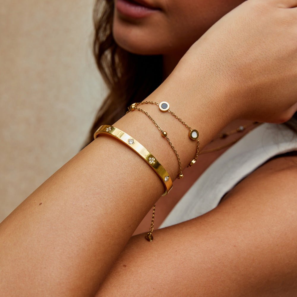 Stella Clover Bangle