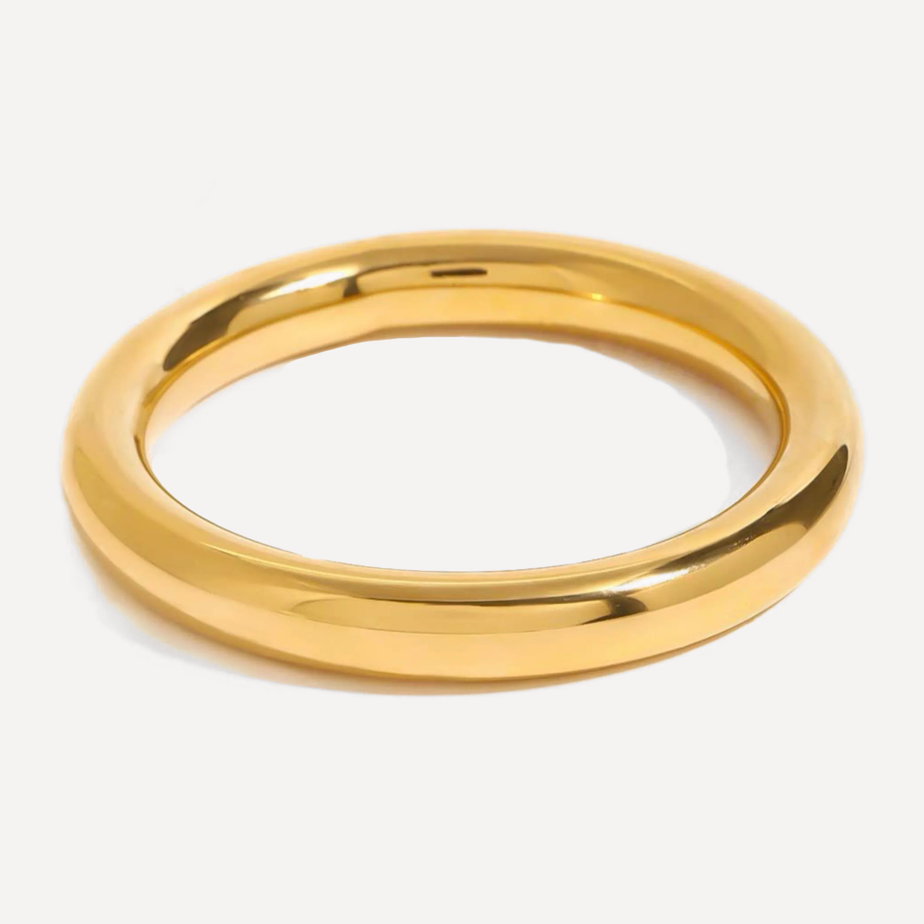 Giorgia Smooth Bangle — Bold