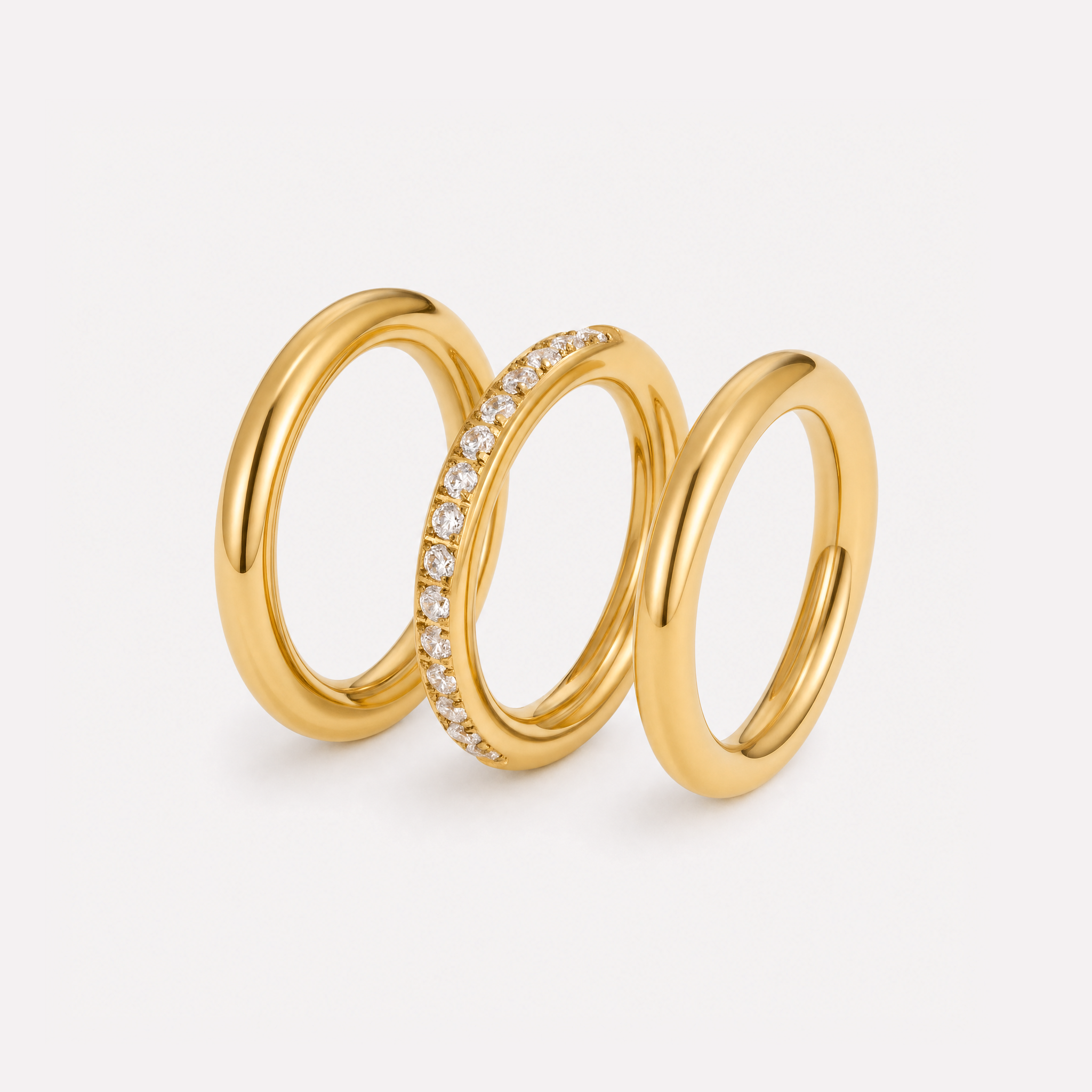 Terza Stacking Ring Set