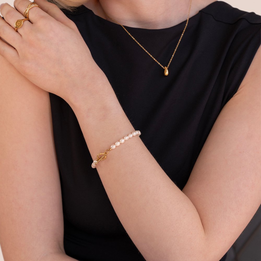 Tullia Pearl Bracelet