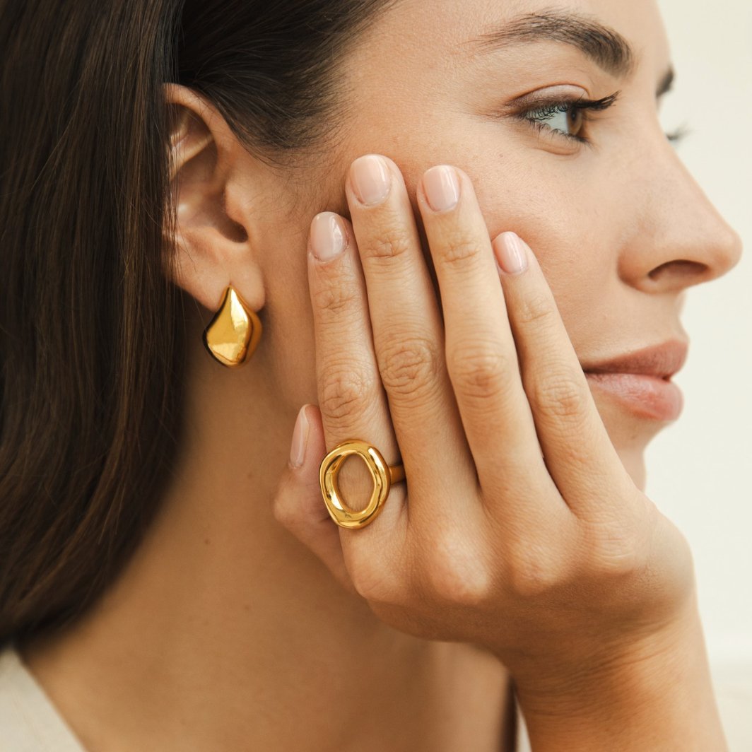 Morena Molten Ring